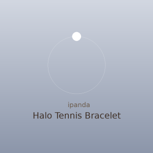 Halo Tennis Bracelet