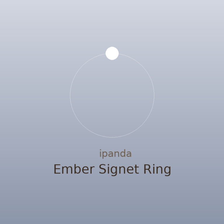 Ember Signet Ring