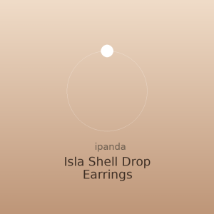 Isla Shell Drop Earrings