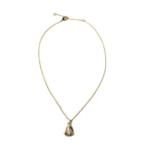 Gold sailboat pendant necklace, ipanda